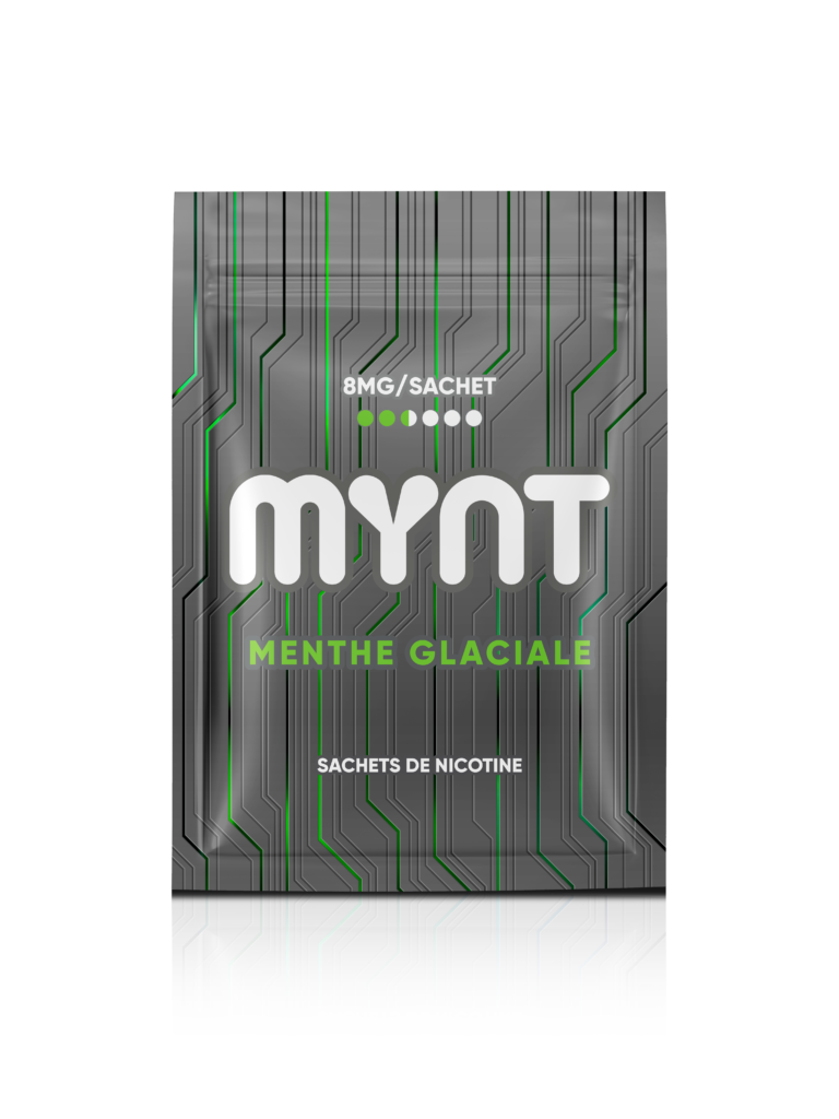 Mynt Pocket - Menthe glaciale 8 mg - sachets de nicotine