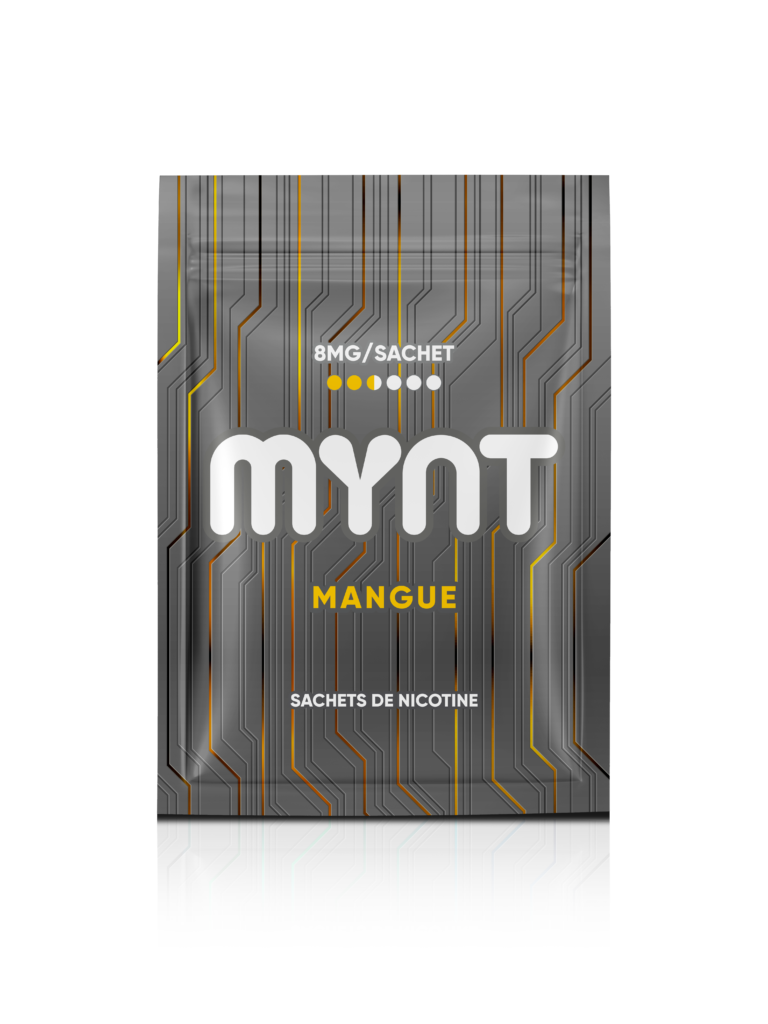 Mynt Pocket - Mangue 3 mg - sachets de nicotine
